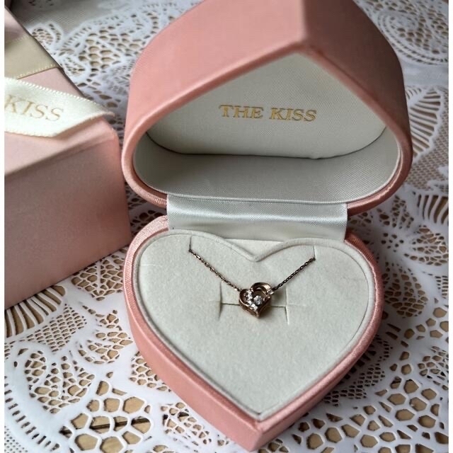 THE KISS(ザキッス)のthe kiss♡ハートネックレス レディースのアクセサリー(ネックレス)の商品写真