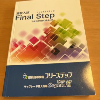 高校入試　ファイナルステップ　非売品(語学/参考書)