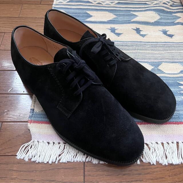 未使用】HUSH PUPPIES ハッシュパピー ブラックスエード27.５cm ...