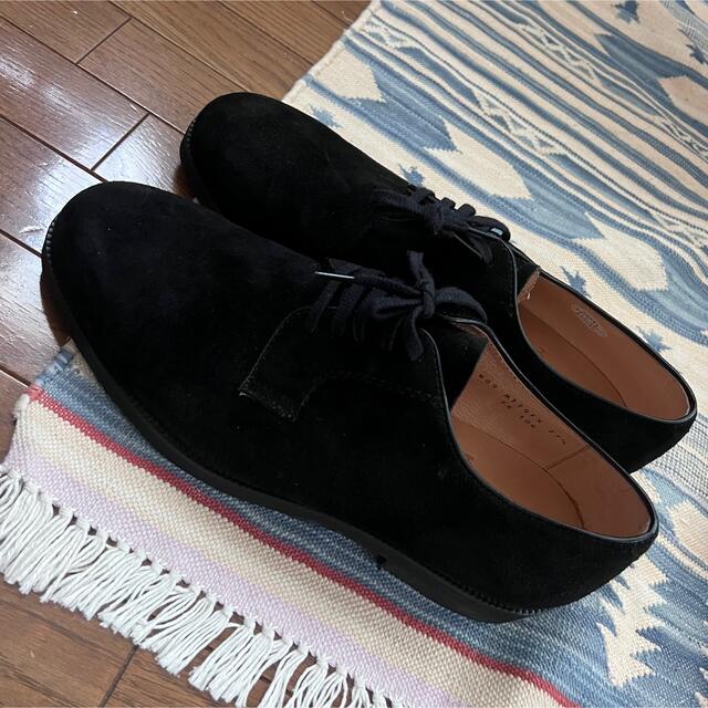 未使用】HUSH PUPPIES ハッシュパピー ブラックスエード27.５cm ...