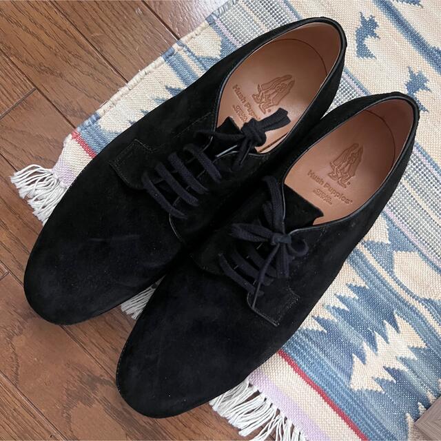 未使用】HUSH PUPPIES ハッシュパピー ブラックスエード27.５cm ...