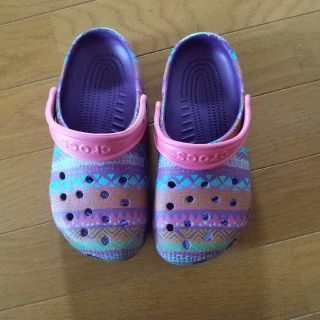 クロックス(crocs)のかわいい♪キッズ crocs 19cm(サンダル)