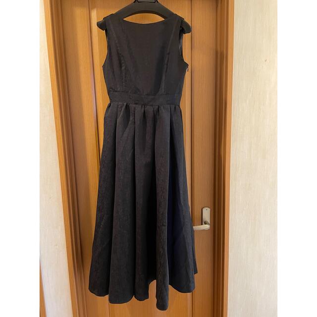 LOr Jacquard Black Dress