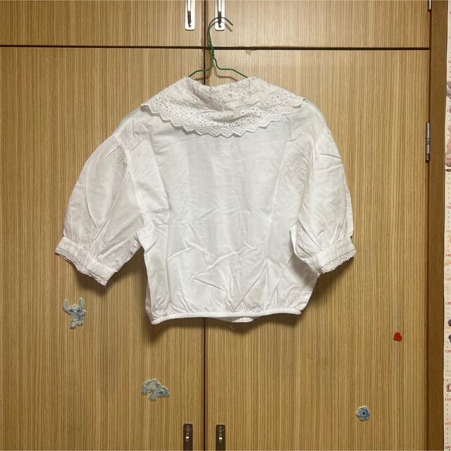 w closet(ダブルクローゼット)のレース　ブラウス レディースのトップス(シャツ/ブラウス(半袖/袖なし))の商品写真