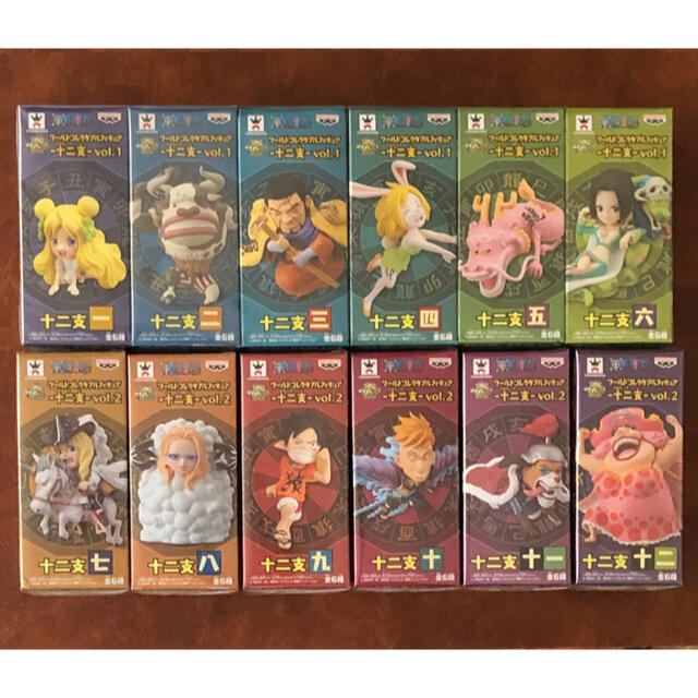 【在庫限り】 BANPRESTO - ワンピース ワーコレ 十二支 12体セット モモの助 ルフィ マルコ イヌアラシ アニメ+ゲーム 【在庫限り】 BANPRESTO - ワンピース ワーコレ 十二支 12体セット モモの助 ルフィ マルコ イヌアラシ アニメ+ゲーム