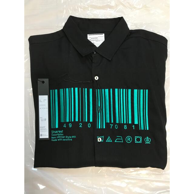 SHAREEF(シャリーフ)の新品 SHAREEF EX BARCODE SHIRT medium 2 メンズのトップス(シャツ)の商品写真