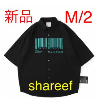 SHAREEF ”BARCORD” EMB. S/S BIG SHIRTS