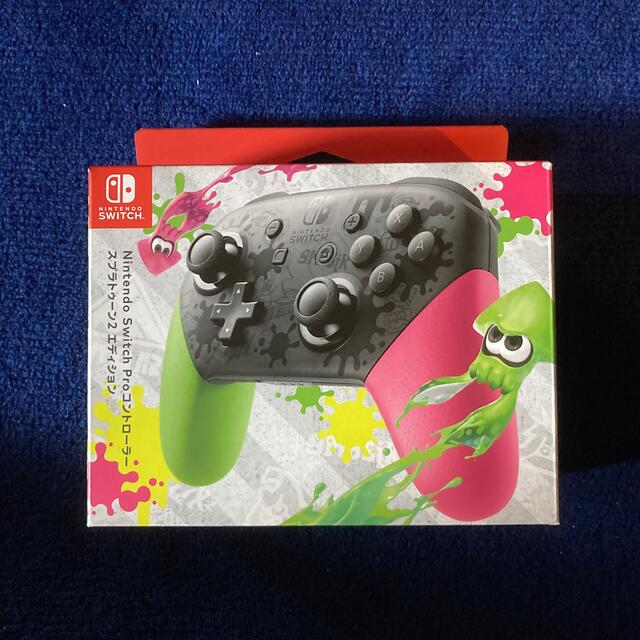 新品 任天堂Switch Pro コントローラー スプラトゥーン2 エディションエンタメ/ホビー