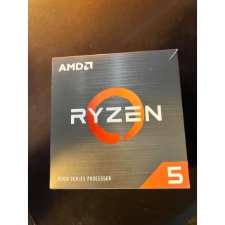 AMD Ryzen 5 5600Ｘ　【国内正規品補償】(PCパーツ)