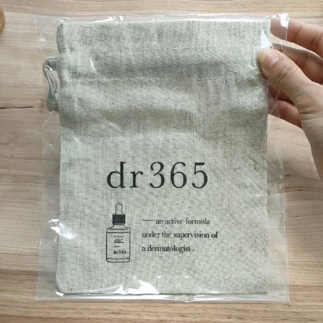 【ノベルティグッズ】dr.365 巾着袋 レディースのファッション小物(ポーチ)の商品写真