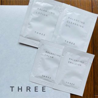 スリー(THREE)のTHREE スリー　バランシング　スキンケア　サンプル　4点セット(サンプル/トライアルキット)