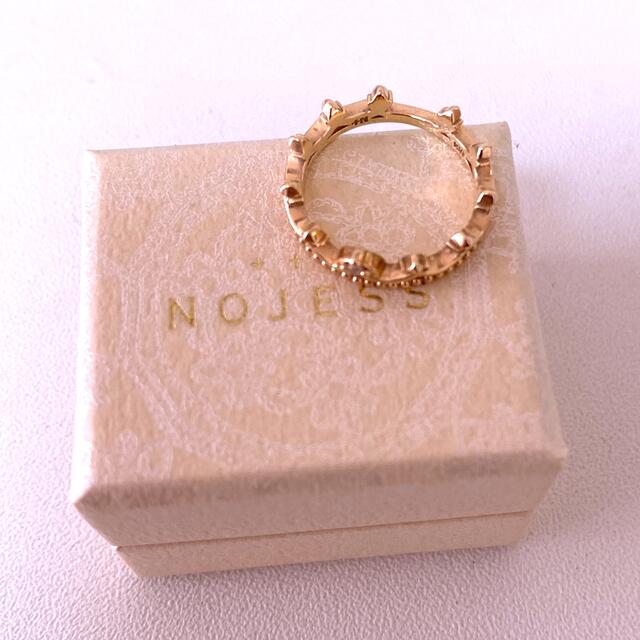 NOJESS(ノジェス)の幸せのおすそ分け NOJESS クラウン ピンキーリング レディースのアクセサリー(リング(指輪))の商品写真