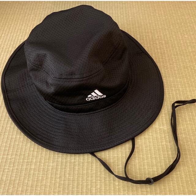 adidas(アディダス)のadidas サファリハット　黒　62センチ メンズの帽子(ハット)の商品写真