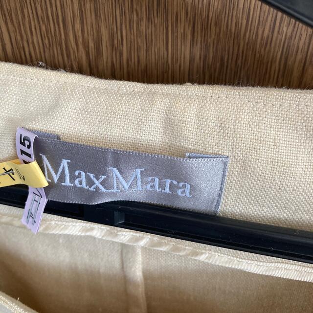 Max Mara(マックスマーラ)の【断捨離中！】Max Mara 麻のジャケット レディースのジャケット/アウター(ノーカラージャケット)の商品写真