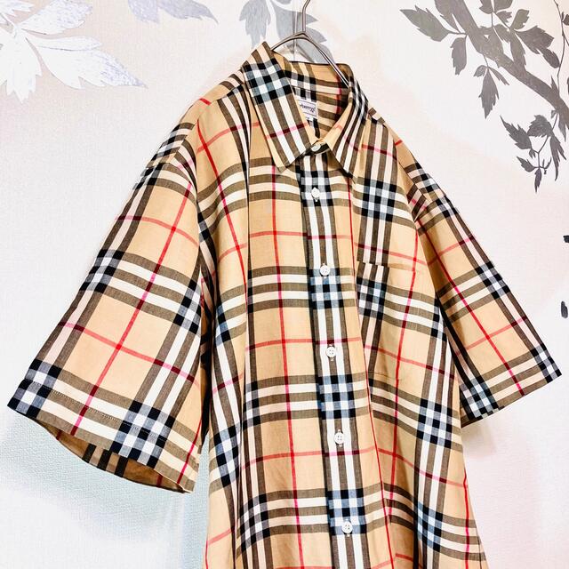 トップス】 BURBERRY - バーバリー ノバチェック シャツ リネン