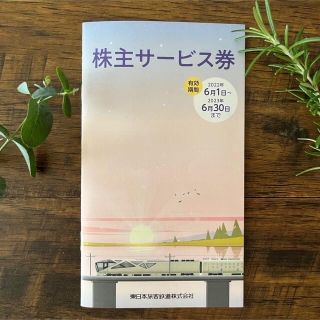 【JR東日本】各種株主サービス券＊1枚(その他)