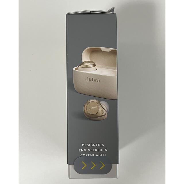 JABRA-ELITE-85T GB ゴールドベージュ スマホ/家電/カメラのオーディオ機器(ヘッドフォン/イヤフォン)の商品写真