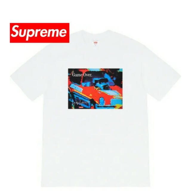 supreme yohji yamamoto game over tee black