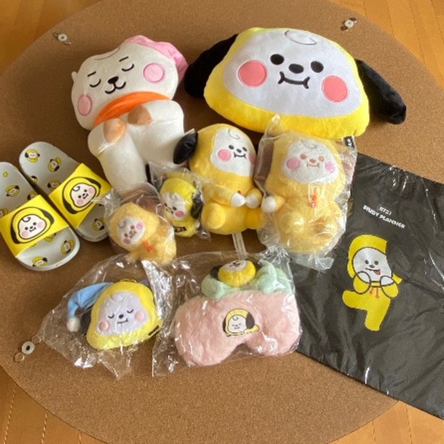 BTS 防弾少年団 BT21 TINY TAN まとめ売り winstudio.com.sg