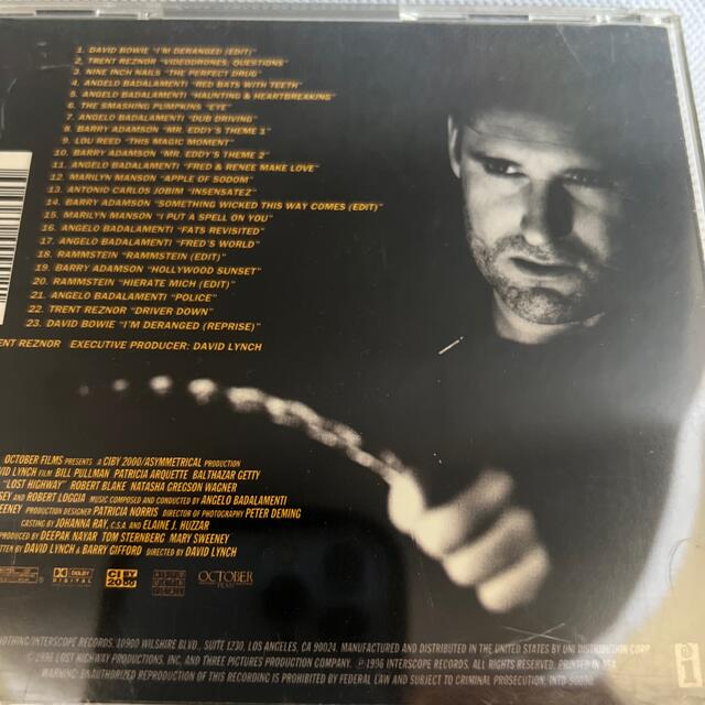 【中古】Lost Highway/ロスト・ハイウェイ-US盤サントラ CD エンタメ/ホビーのCD(映画音楽)の商品写真