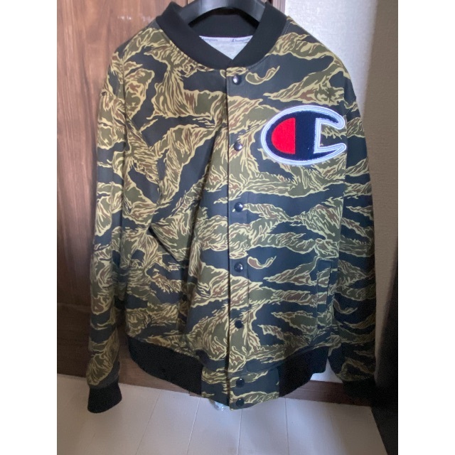 シュプリーム×チャンピオンコラボジャケット Supreme - シュプリームチャンピオンコラボジャケットの通販 by