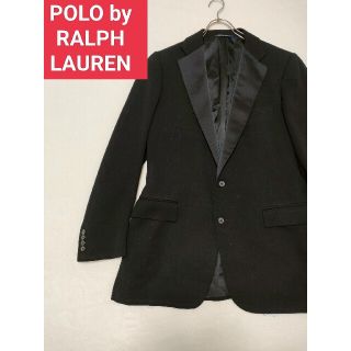 ポロラルフローレン(POLO RALPH LAUREN)のポロラルフローレン　テーラードジャケット　タキシード　紺ブレ　金ボタン　レザー(テーラードジャケット)