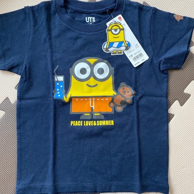 UNIQLO(ユニクロ)のUNIQLO ミニオン Tシャツ 110 キッズ/ベビー/マタニティのキッズ服男の子用(90cm~)(Tシャツ/カットソー)の商品写真