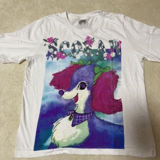 スカラー(ScoLar)のスカラー　scalar  イヌアート柄 Tシャツ　Mサイズ(Tシャツ(半袖/袖なし))