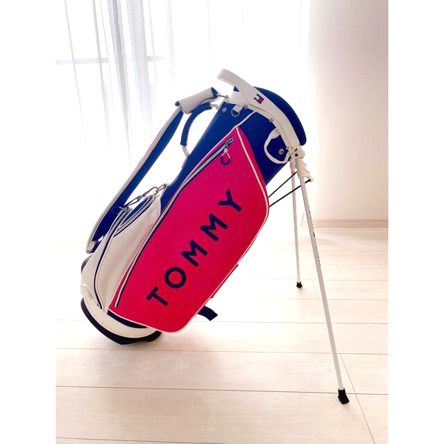 TOMMY HILFIGER(トミーヒルフィガー)の専用⭐️レア　トミーフィルフィガー　tommy キャディバック スポーツ/アウトドアのゴルフ(バッグ)の商品写真