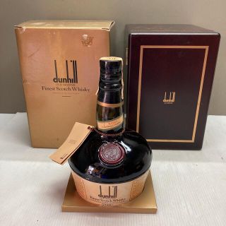 ダンヒル(Dunhill)のダンヒル　スコッチウイスキー　dunhill old master 木箱入り(ウイスキー)