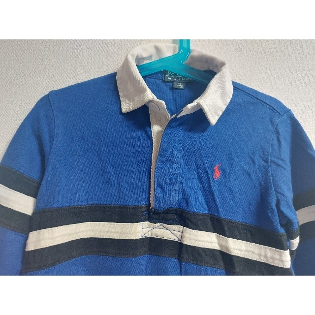 POLO RALPH LAUREN(ポロラルフローレン)の⭐ラルフローレン⭐長袖カットソー　青　110 キッズ/ベビー/マタニティのキッズ服男の子用(90cm~)(Tシャツ/カットソー)の商品写真