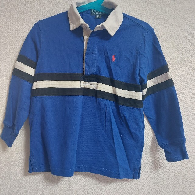 POLO RALPH LAUREN(ポロラルフローレン)の⭐ラルフローレン⭐長袖カットソー　青　110 キッズ/ベビー/マタニティのキッズ服男の子用(90cm~)(Tシャツ/カットソー)の商品写真