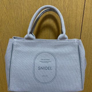 スナイデル(SNIDEL)のsnidelトートバッグ🖤グレー🤍(トートバッグ)