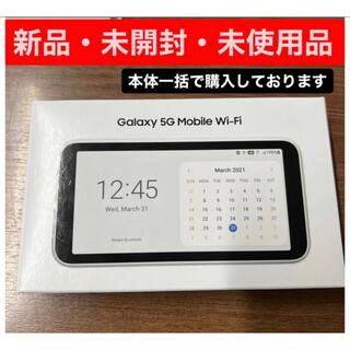 SAMSUNG Galaxy 5G Mobile Wi-Fi SCR01(その他)