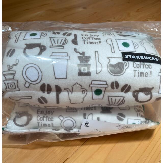 Starbucks Coffee(スターバックスコーヒー)のスターバックス　トライアングルクッション　福袋 インテリア/住まい/日用品のインテリア小物(クッション)の商品写真