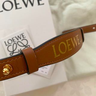 LOEWE - ロエベ ショートストラップ チャーム カーフスキン LOEWEの
