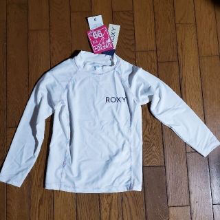 ロキシー(Roxy)の💙最終お値下げ中💙ロキシー◎白ラッシュガード120cm◎ROXY(水着)