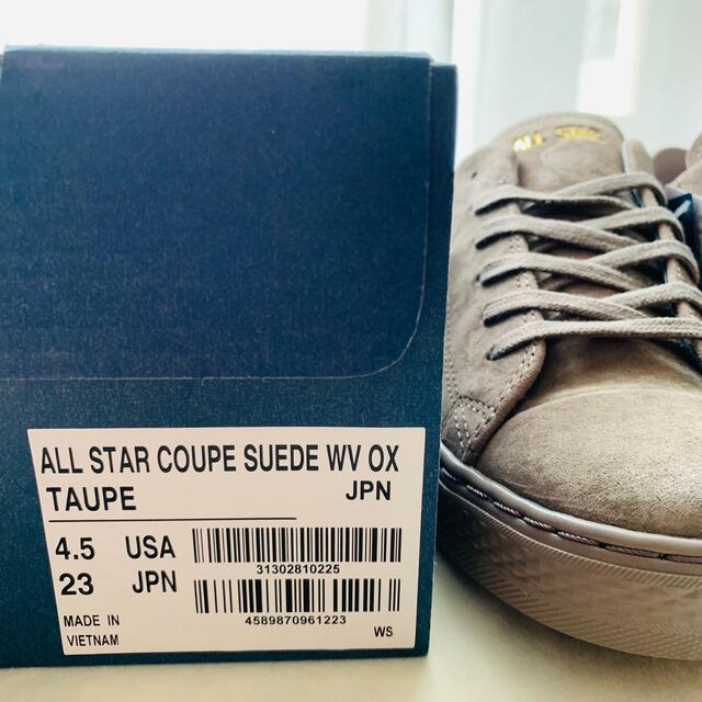 新品 箱付き 23cm コンバースオールスター CONVERSE スウェード 靴 5