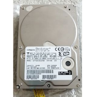 ヒタチ(日立)のIDE 3.5インチHDD 日立 HITACHI Deskstar 160GB(PCパーツ)