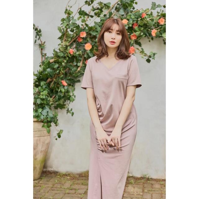 Relaxed T-Shirt Long Dress ジュエリーのおまけ付き！ 2