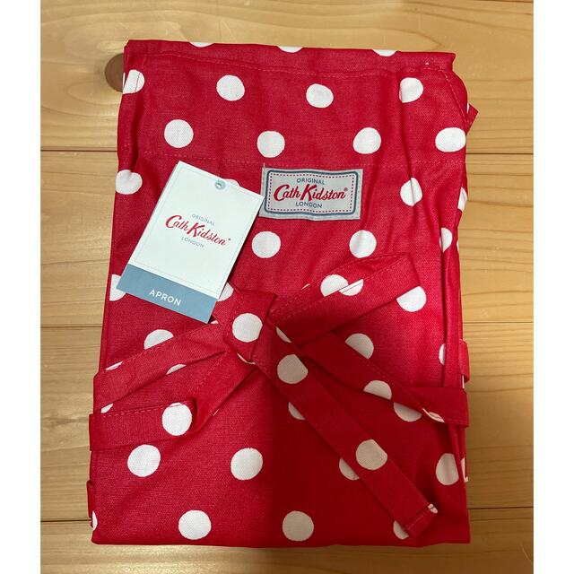 【新品】Cath Kidston キャスキッドソン エプロン ドット柄