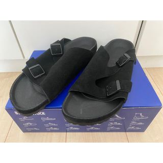 ビルケンシュトック(BIRKENSTOCK)のビームス ビルケン チューリッヒ 別注 黒 41 26.5cm 2022(サンダル)