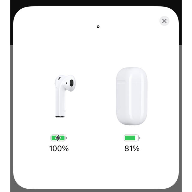 Apple(アップル)の第一世代　AirPods ジャンク品　美品 スマホ/家電/カメラのオーディオ機器(ヘッドフォン/イヤフォン)の商品写真