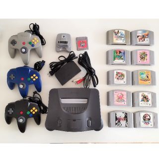 ニンテンドウ64(NINTENDO 64)のニンテンドー64 すぐ遊べるセット(家庭用ゲーム機本体)