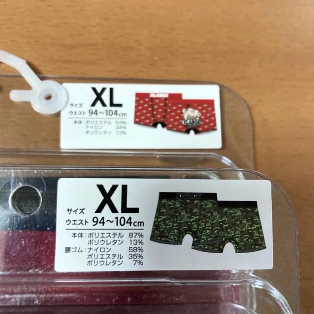 XLARGE(エクストララージ)の【新品】エクストララージ X-LARGE  ボクサーパンツ　XL　2枚セット メンズのアンダーウェア(ボクサーパンツ)の商品写真