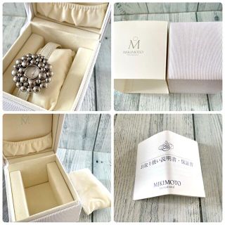 MIKIMOTO - 【希少】MIKIMOTO ミキモト 腕時計 レディース シルバー