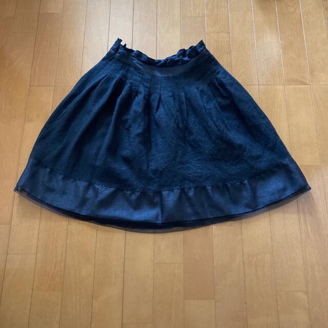 INGNI(イング)のイングの異素材ミックススカート レディースのスカート(ひざ丈スカート)の商品写真