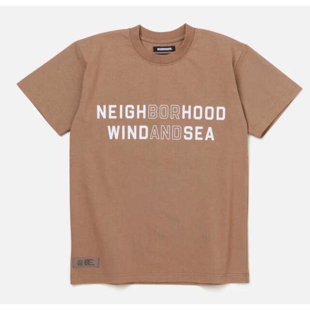 人気 おすすめ wind and sea Tシャツ XL ブラウン ロゴ