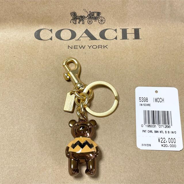 色々な 【新品ワケあり】COACH X PEANUTS チャーリー ブラウン ベア