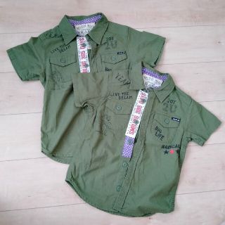 ジャンクストアー(JUNK STORE)のアリエル様　シャツ120cm140cmセット(Tシャツ/カットソー)